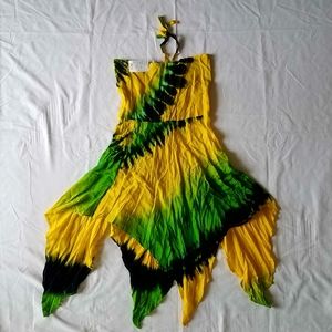 Jamaican beach tunic dress